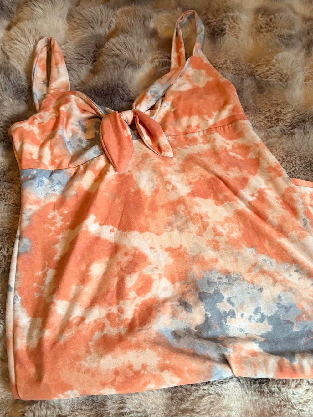Ultra Flirt Tie-Dye Dress
